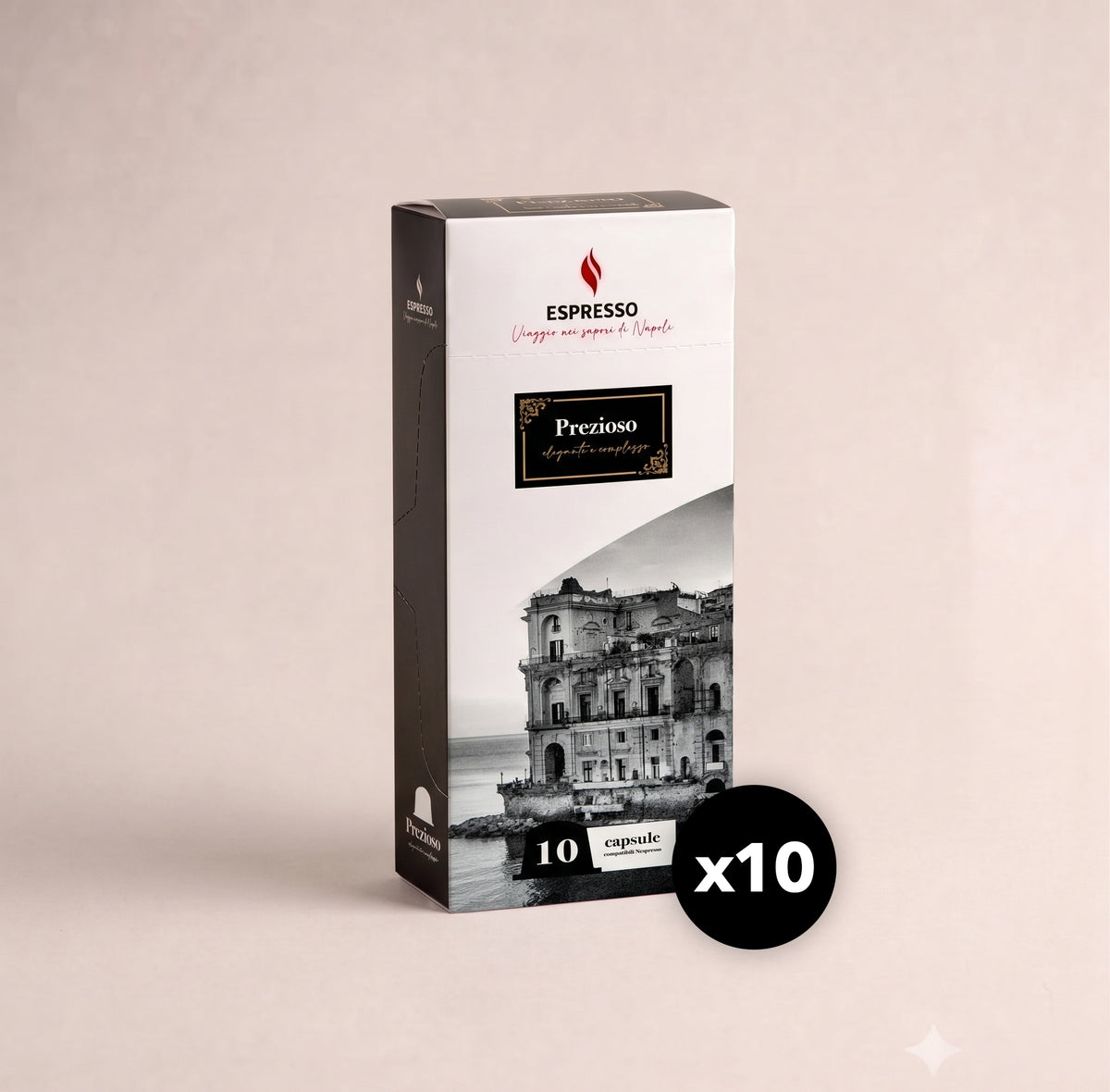 Capsules compatibles Nespresso® Prezioso – Espresso Italiano