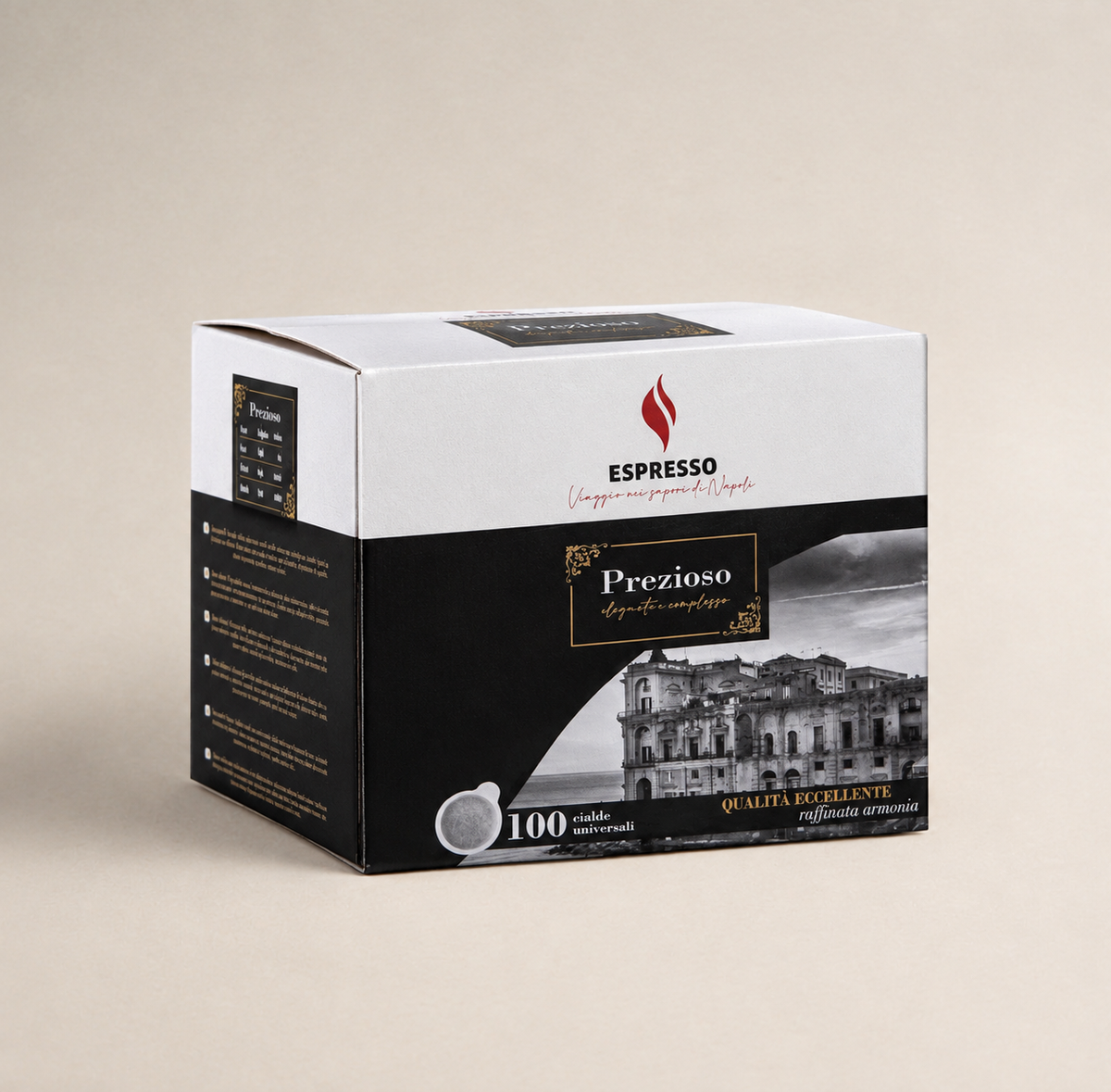 Dosettes ESE 44 mm Prezioso – Espresso Italiano