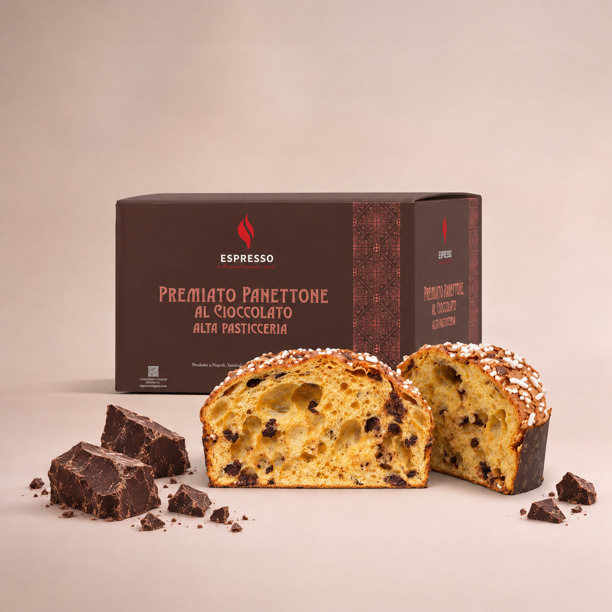 Panettone Chocolat 1 kg – Espresso Italiano