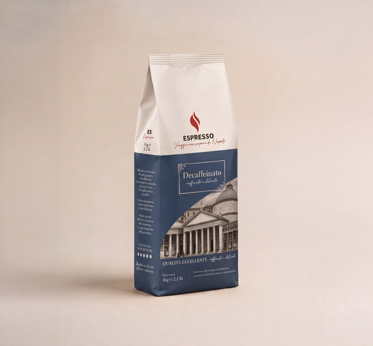 Café en grains Décaféiné 1 kg – Espresso Italiano