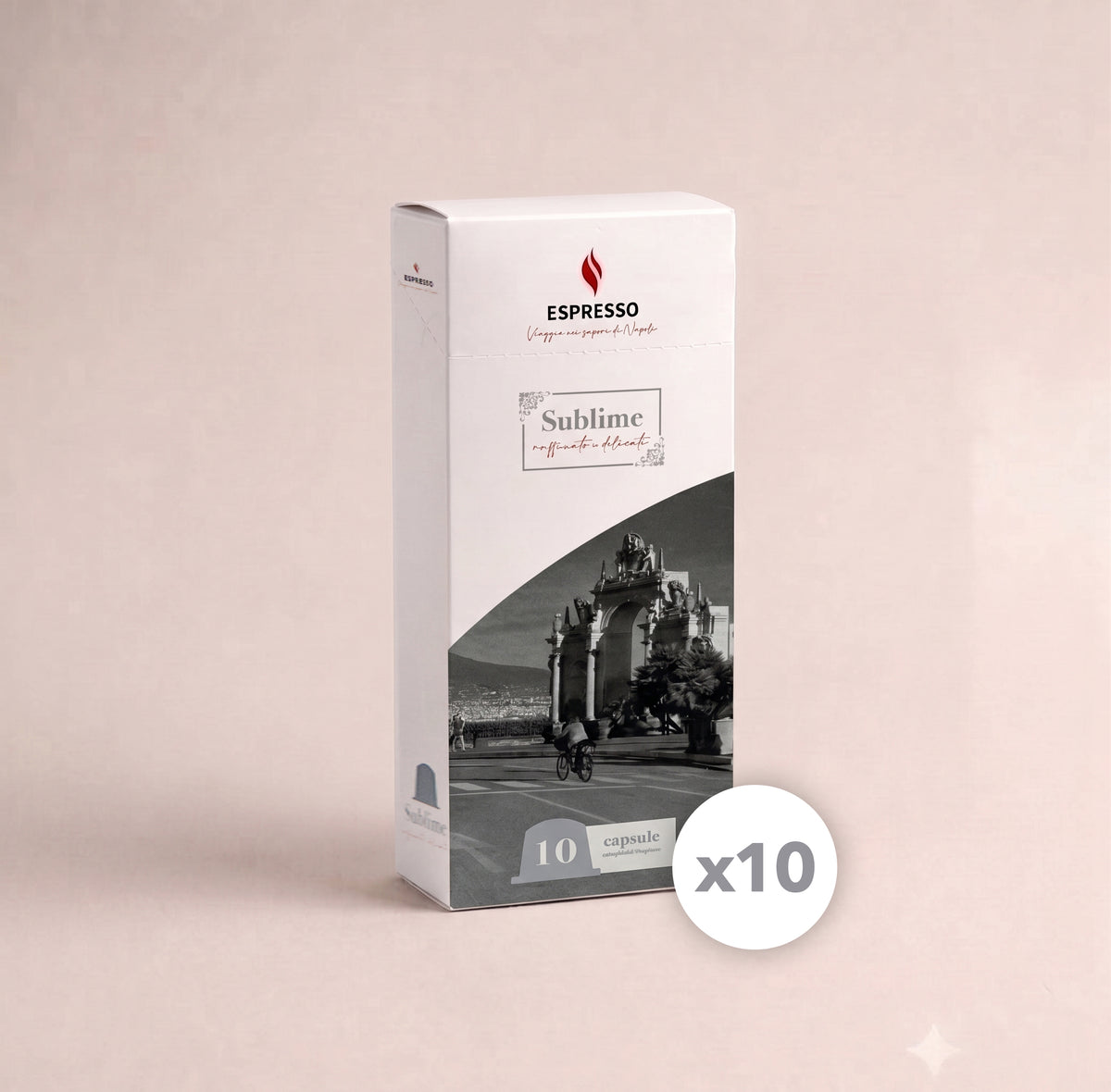 Capsules compatibles Nespresso® Sublime – Espresso Italiano
