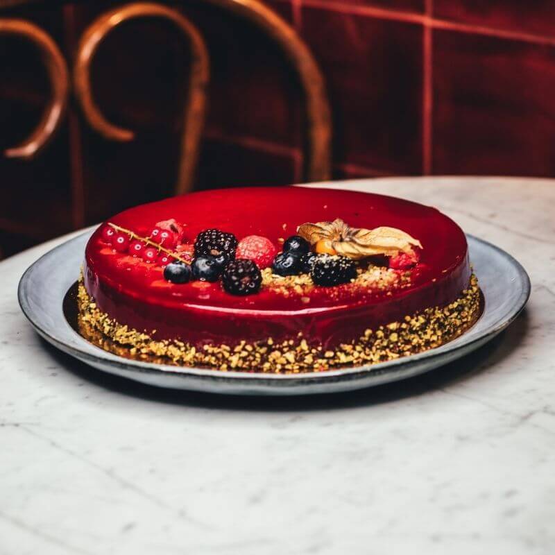 Gâteau Pistache, vanille et framboise site espresso italiano