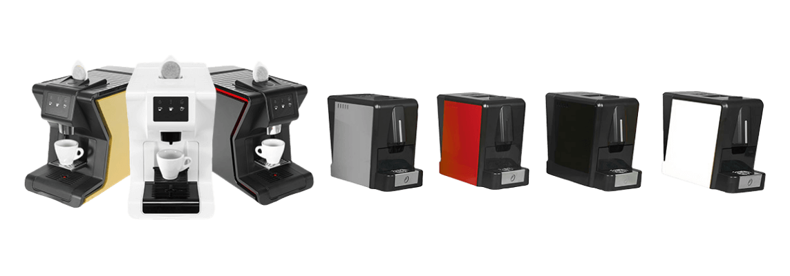 Machines à café professionnelle capsule Farcotec, site Espresso Italiano