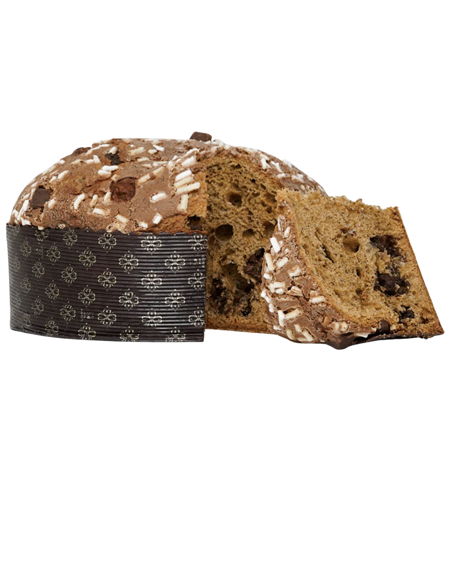 Panettone tranche café chocolat